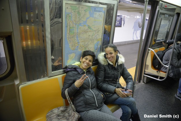 Smiling On The D Train Local