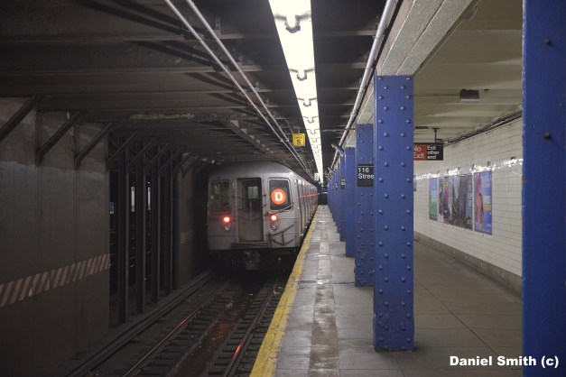 R68 (D) Train - West 116th Street