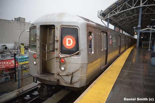 Jay Rivera Operating The R68 (D) Train At Coney Island-Stillwell Avenue