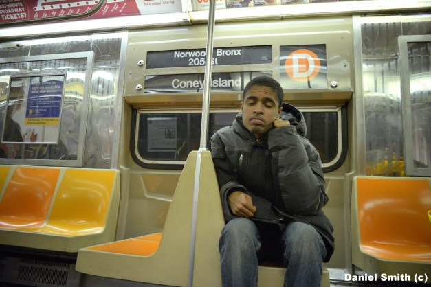 Daniel The Cool On The Westinghouse R68 (D) Train