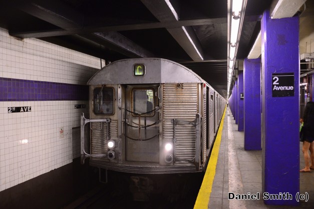 Trevor Logan Jr. Operating The R32 C Train At 2nd Avenue