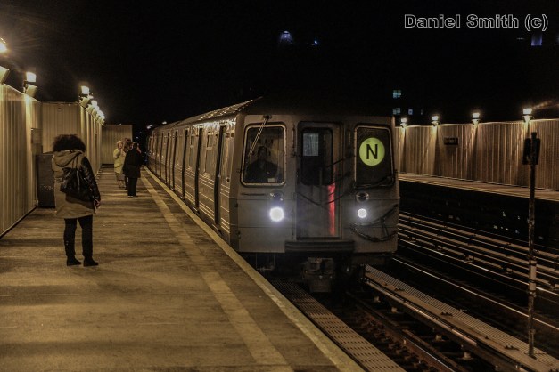 R68A N Train Approaching 39th Avenue