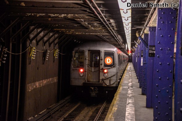 R68 D Train Leaves 116th Street