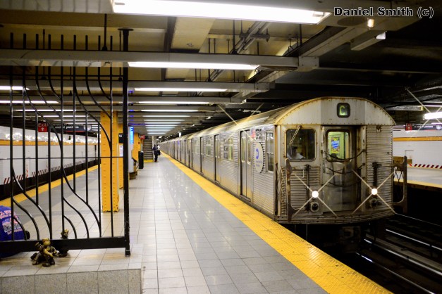 R32 C Train At 14th Street (Express)