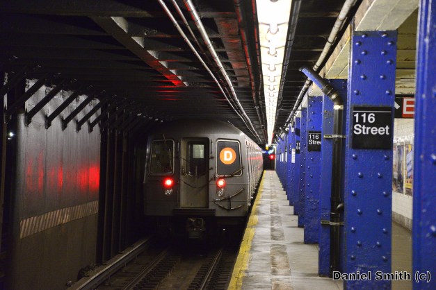 R68A D Train Leaves 116th Street