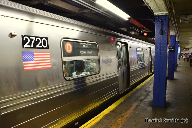 R68 2720 On The D Train At West 116th Street