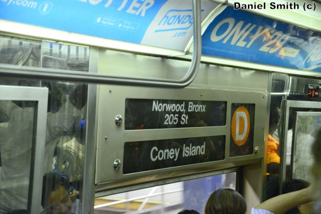 R68 (D) Train Interior Rollsign