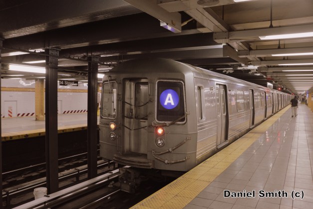 R68 A Train At 14th Street-8th Avenue