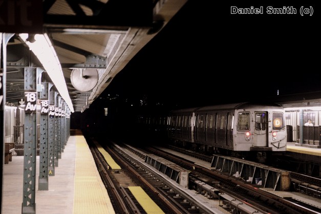 R68 D Train At 18th Avenue