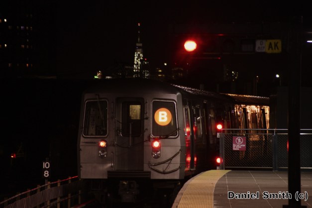 R68A B Train Leaves Coney Island