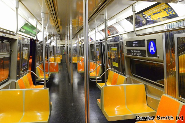 R68 (A) Train Interior