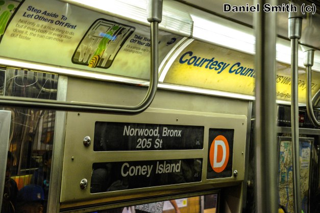 R68 (D) Train Interior Rollsign