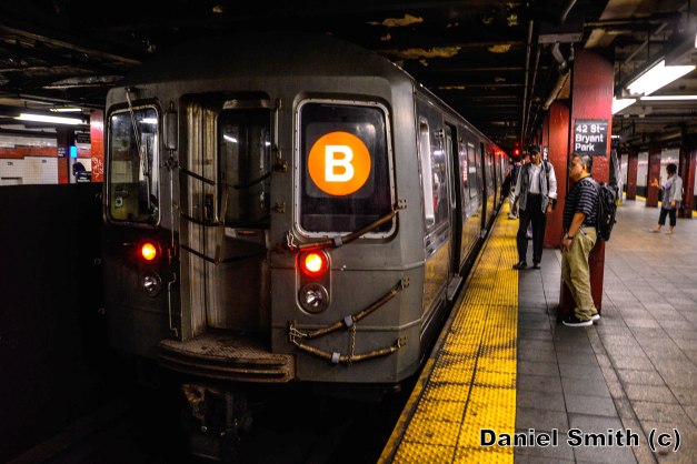 R68 B Train At 42nd Street