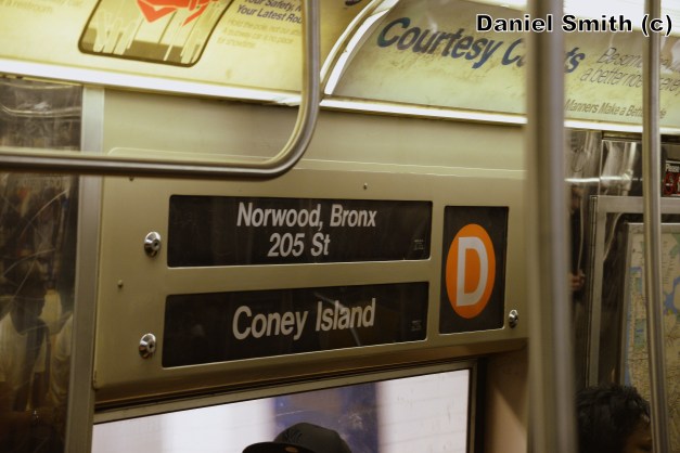 R68 (D) Train Interior Rollsign