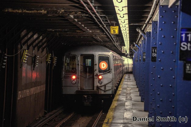 R68 D Train Leaves 116th Street