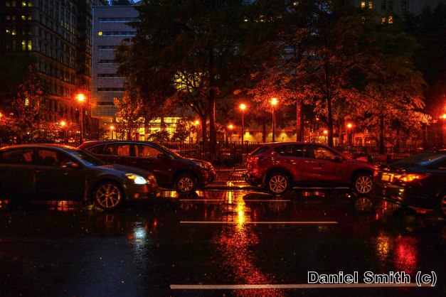 Rainy Lower Manhattan