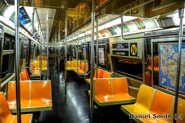 R68 N Train Interior
