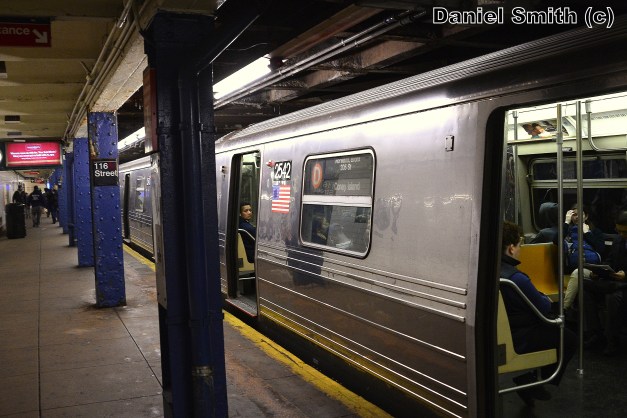 R68 2542 On The D Train At West 116th Street