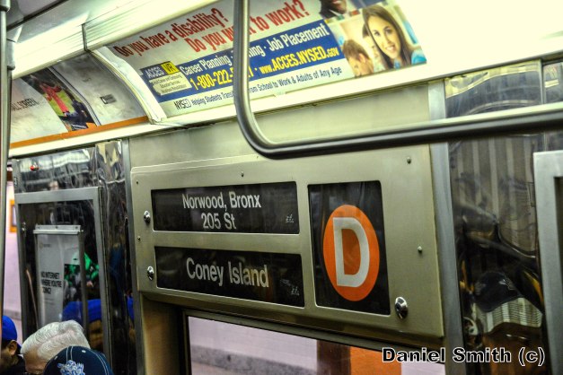 R68 (D) Train Interior Rollsign