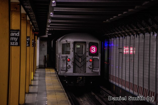 R62 3 Train Leaves Grand Army Plaza
