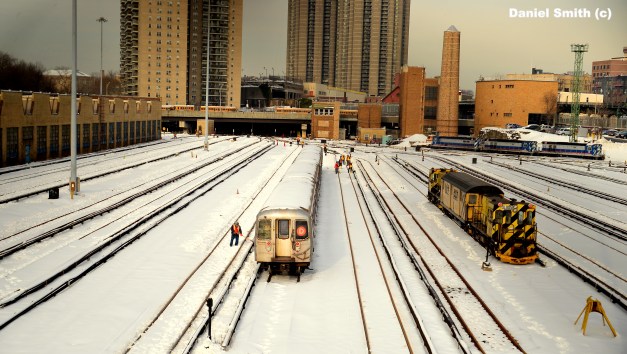 R68 (D) Train At Concourse Yard