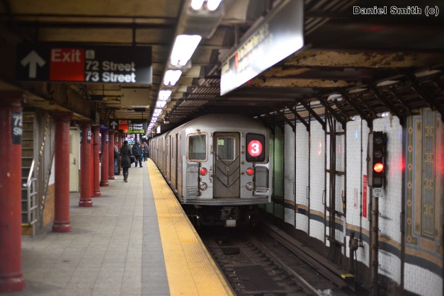 R62 3 Train Leaves 72nd Street