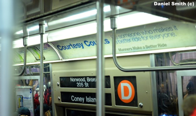 R68 (D) Train Interior Rollsign