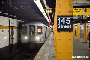 R68 D Train At 145th Street