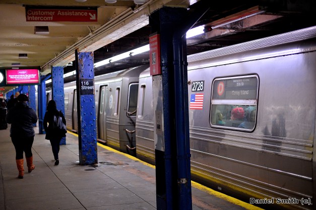 R68 D Train At West 116th Street