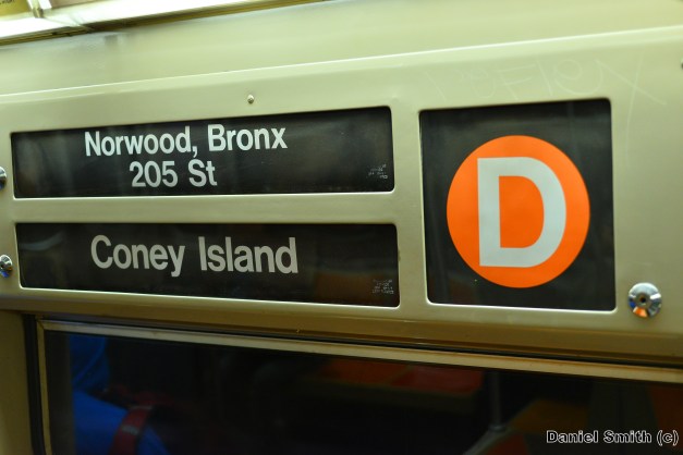 R68 (D) Train Interior Rollsign