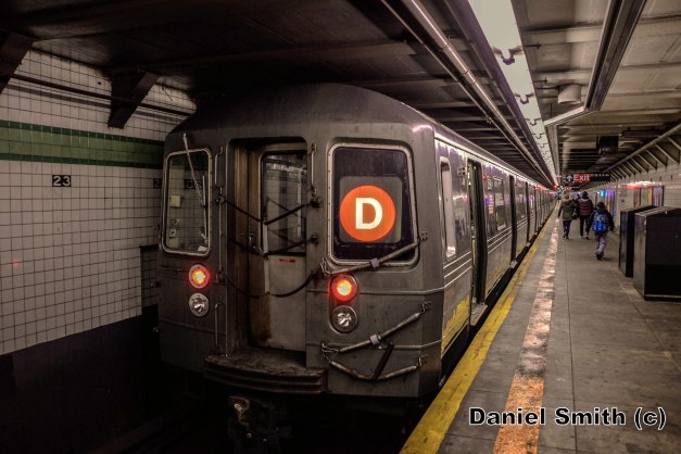 R68 D Train At 23rd Street