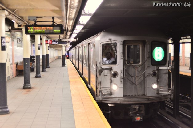 R62A 6 Train Arriving Into Wall Street