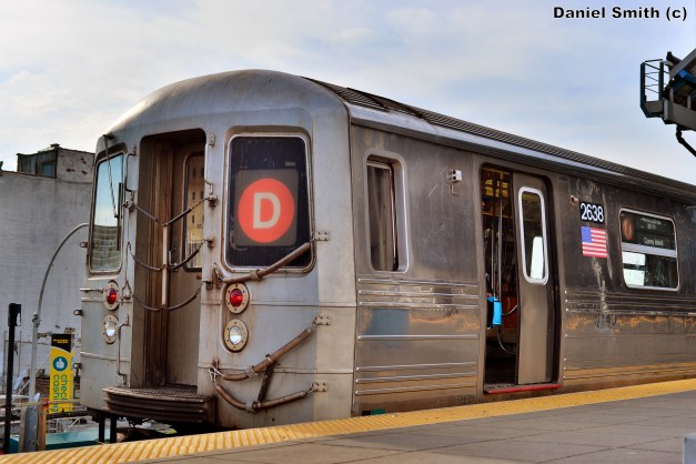 R68 D Train At Coney Island-Stillwell Avenue