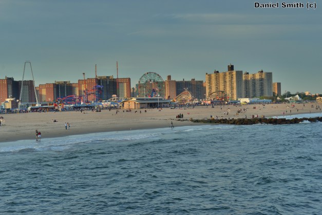 Coney Island During Sunset