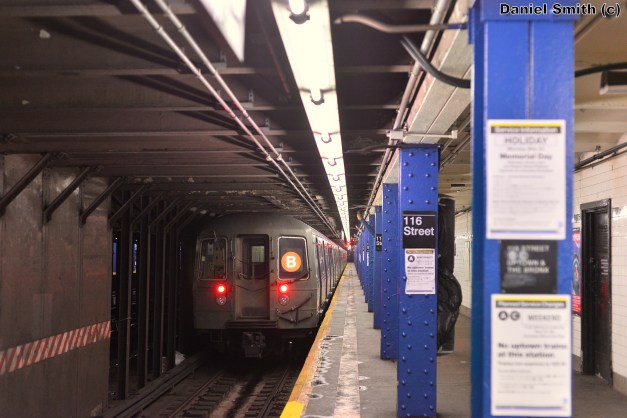 R68 B Train At 116th Street